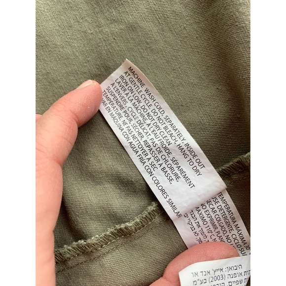 XS, DEX, sage and floral utility jacket - Picture 14 of 16